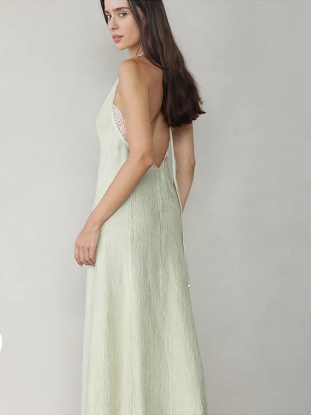 Sabina Musayev Ivy Dress in Aloe Vera - Picture 4 of 12